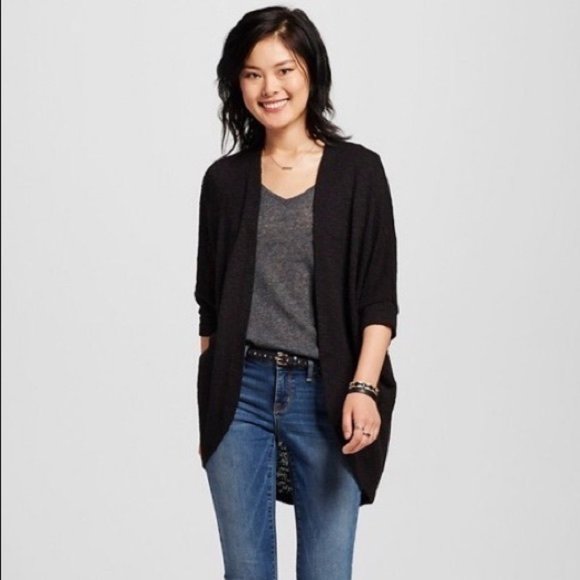 Mossimo Supply Co. Sweaters - Mossimo | Black Cocoon Knit Cardigan